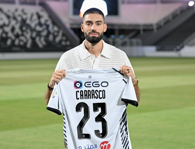 Carrasco gia nhập đội bóng Ả Rập Xê Út - Báo Quảng Ninh điện tử